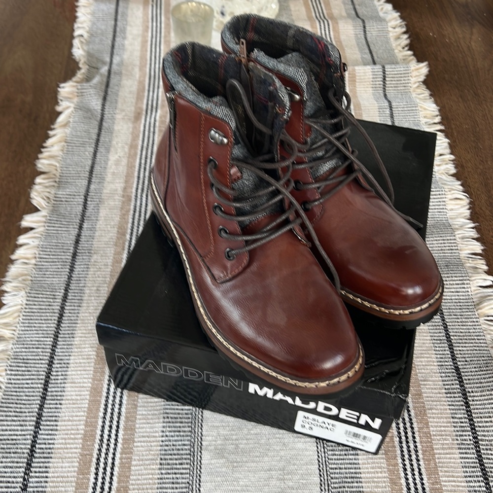Brown boots